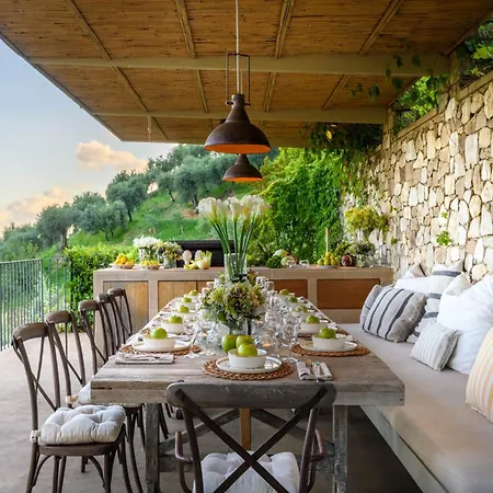 Sunset, Luxury With Infinity Pool Villa Lucca