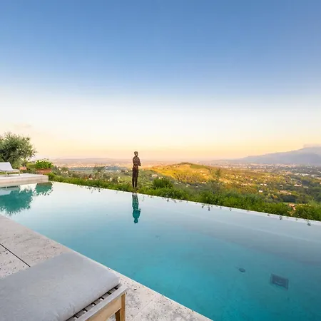 Sunset, Luxury With Infinity Pool Villa Lucca